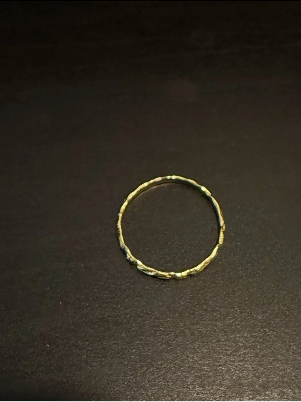 Gold plated ring size 9